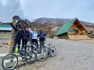 2 days Kilimanjaro bike trekking Marangu Route