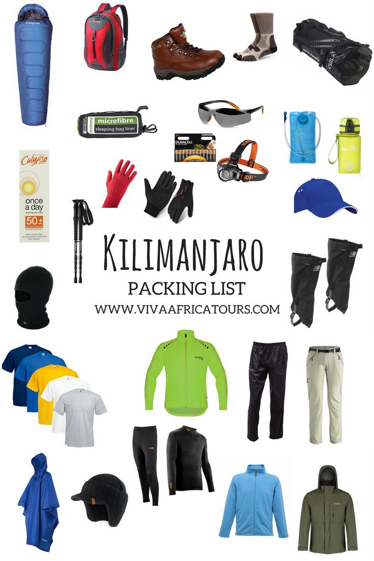 Ultimate Kilimanjaro Packing List