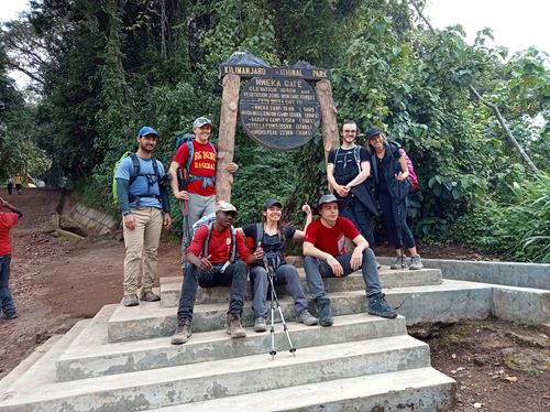 The beautiful Kilimanjaro Lemosho route