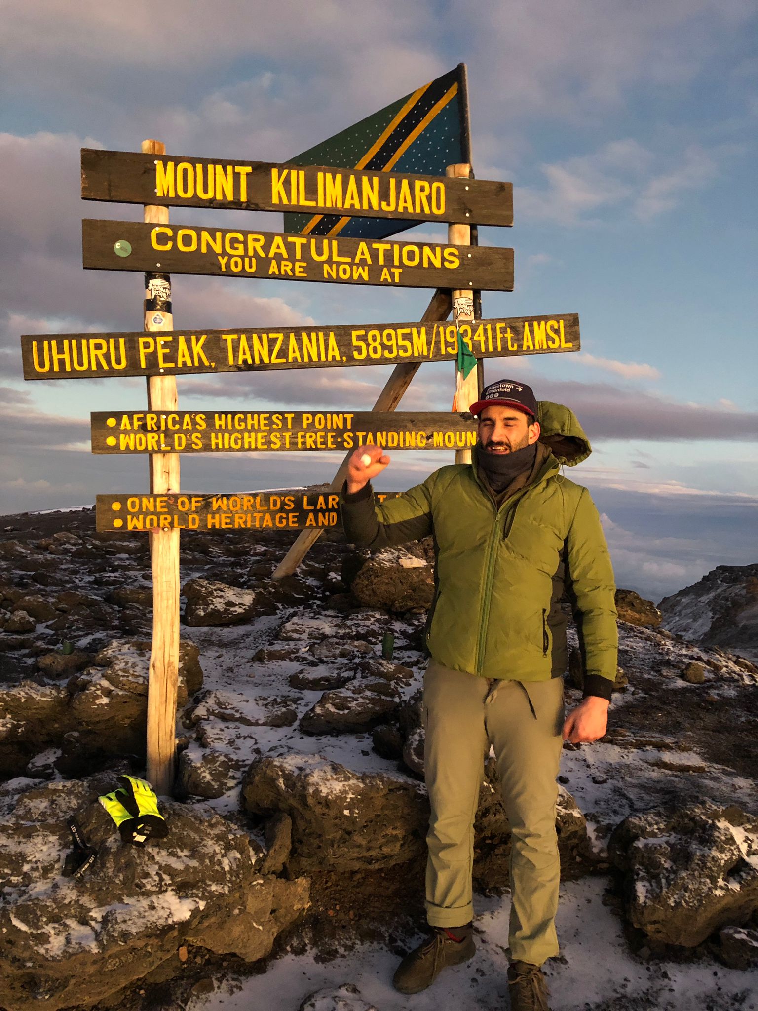 The beautiful Kilimanjaro Lemosho route