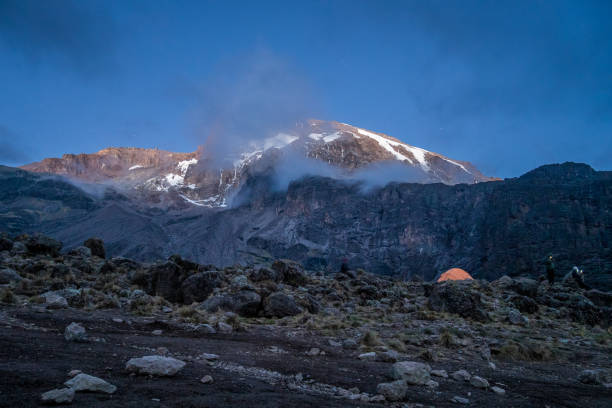 Kilimanjaro alpine desert landscape