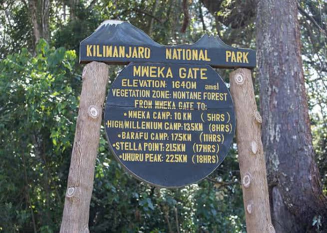 Mweka descent