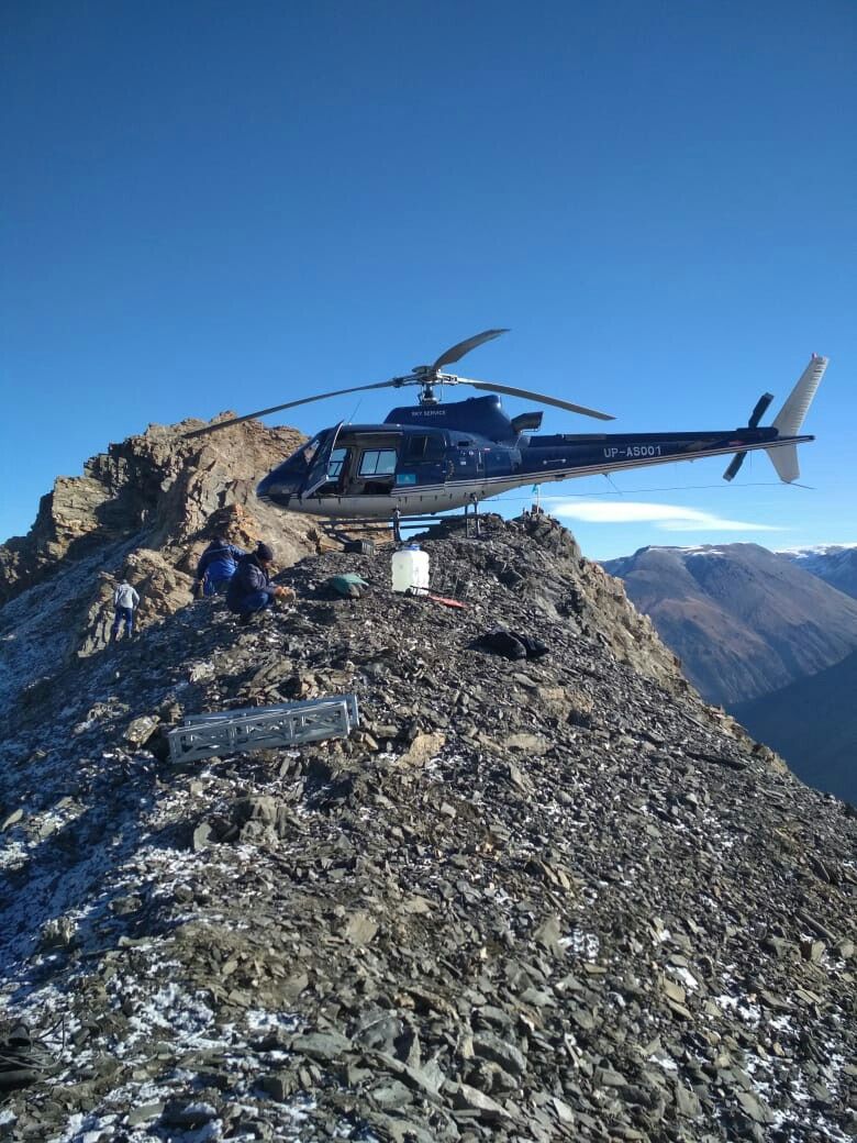 Mount Kilimanjaro aerial photography